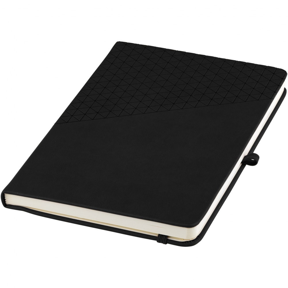 Logo trade promotional products picture of: Theta A5 hard cover notebook
